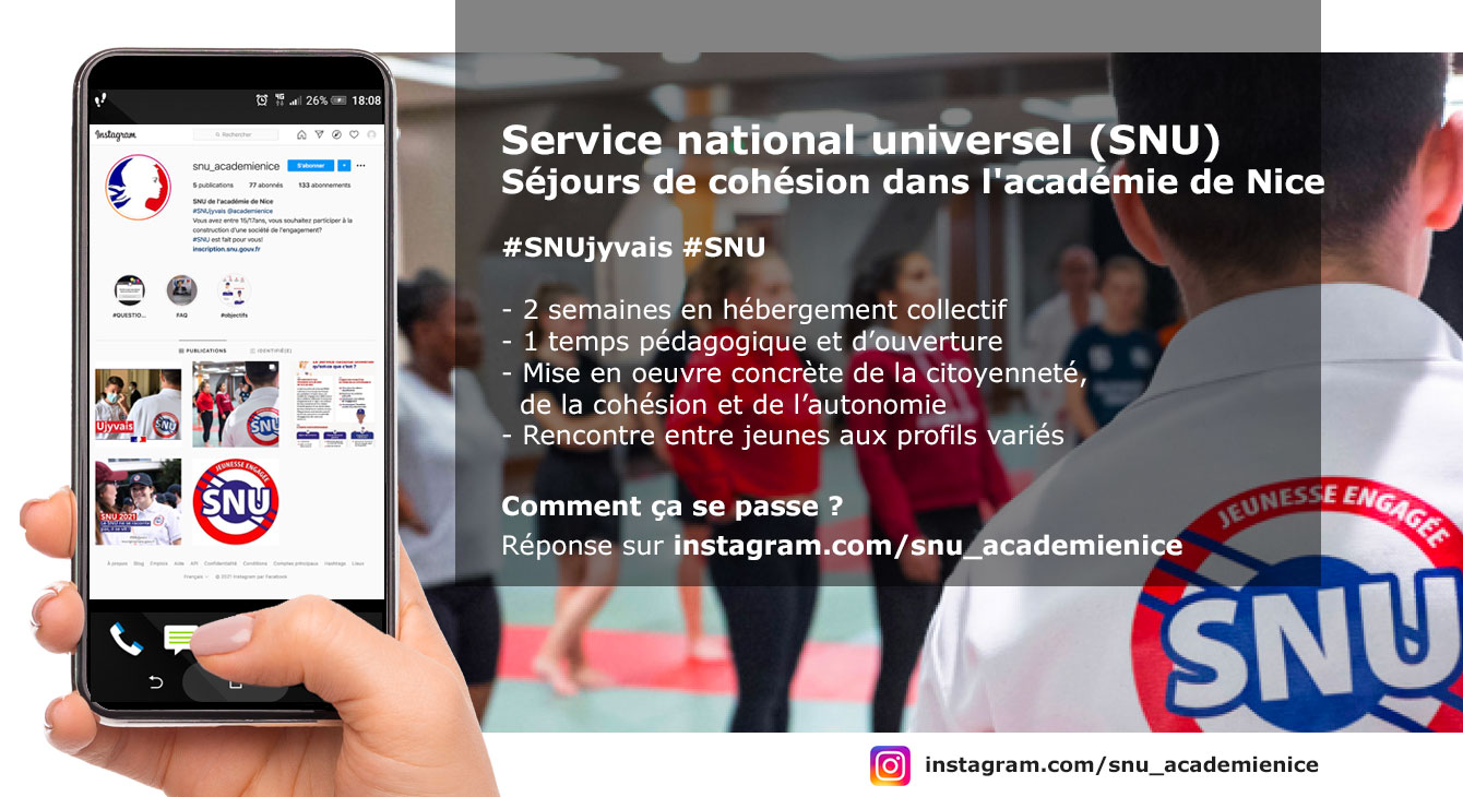 Consulter https://www.instagram.com/snu_academienice/