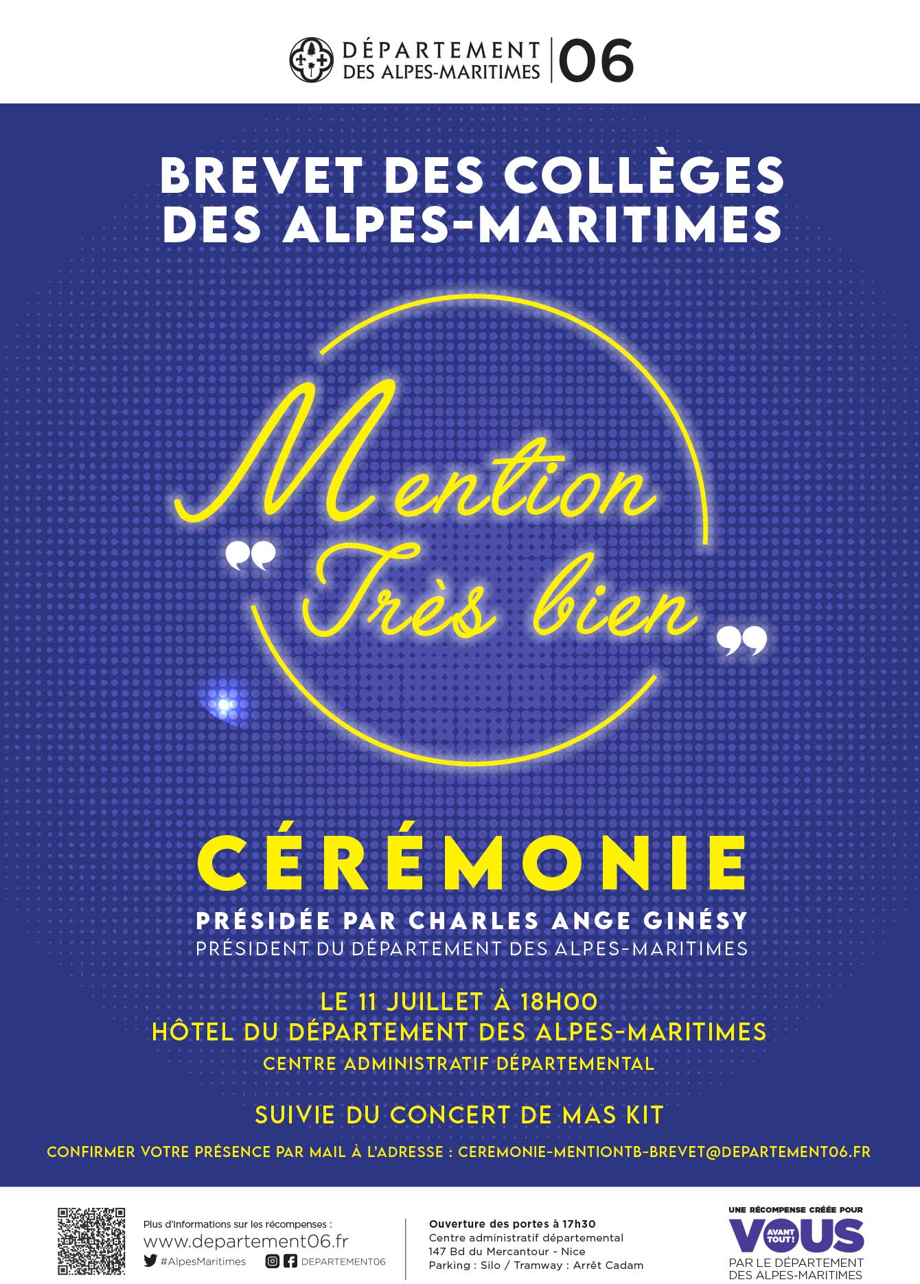 Consulter l'invitation en ligne