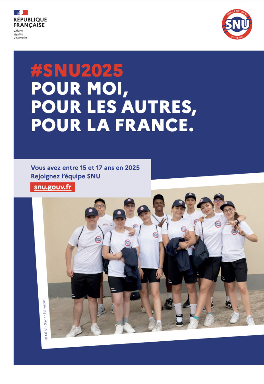 #SNU2025 POUR MOI, POUR LES AUTRES, POUR LA FRANCE.