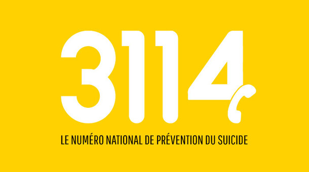 314, le numéro national de prévention du suicide